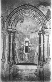 Altare della cappella del castello di Favara