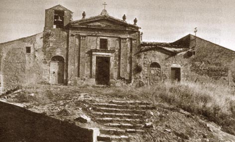 Chiesa della Grazia della Portella, detta della Grazia vicina nei primi anni "70 del XX sec.
