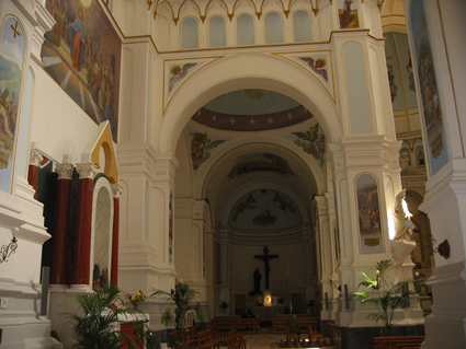 La navata settentrionale del SS. Crocifisso della madrice