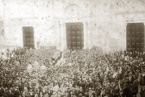 L'inaugurazione della nuova madrice di Favara il 10 ott. 1898