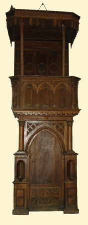 Pulpito del 1901 dei falegnami Amico