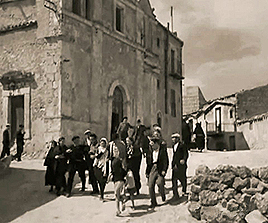 La chiesa di S. Calogero nel 1949