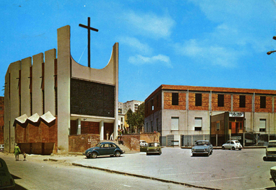 Piazza don Giustino nella fine degli anni "60 del XX sec.