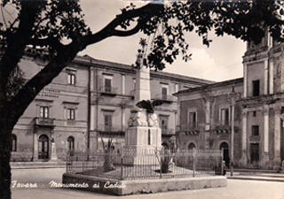 Monumento ai caduti sec. metą del XX sec.