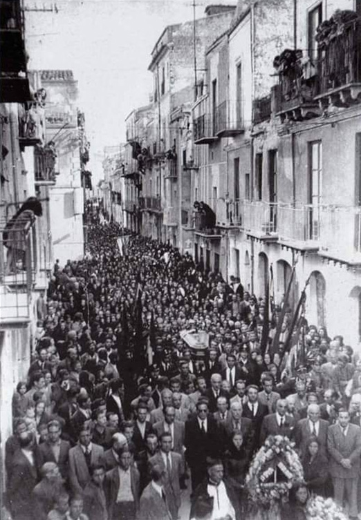 Funerali di Gaetano Guarino 1946
