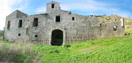 Masseria di Gaspare Miccichè (fine 1800/inizio 1900) nell'ex feudo Deli