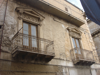Retro del Palazzo di Antonio Licata