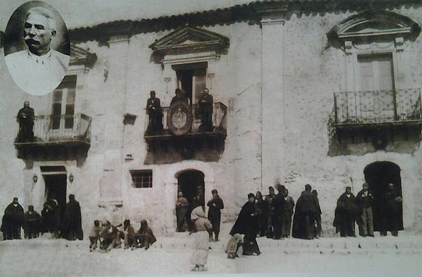 Palazzo di Paolo Fanara sec. XIX - foto 1895 ca.