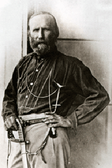 Il generale Giuseppe Garibaldi