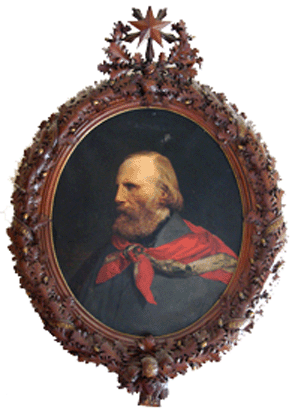 Ritratto di Giuseppe Garibaldi del pittore Eugenio Perego