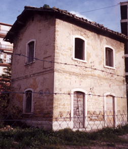 Il casello demolito di c.da Cicchillo.