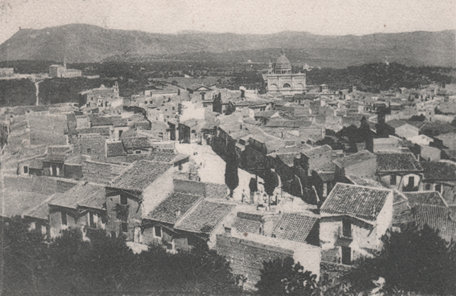 Panorama da c.da Portella fine "800